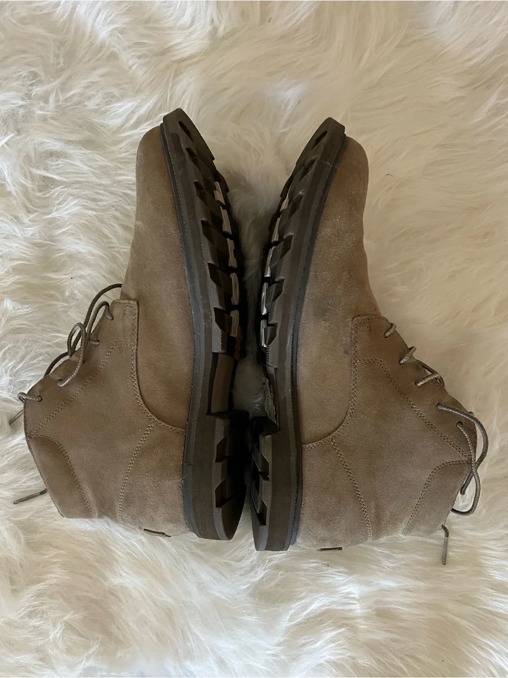 Sorel Explorer II Drift Chukka Taupe Suede Lace-up Boots